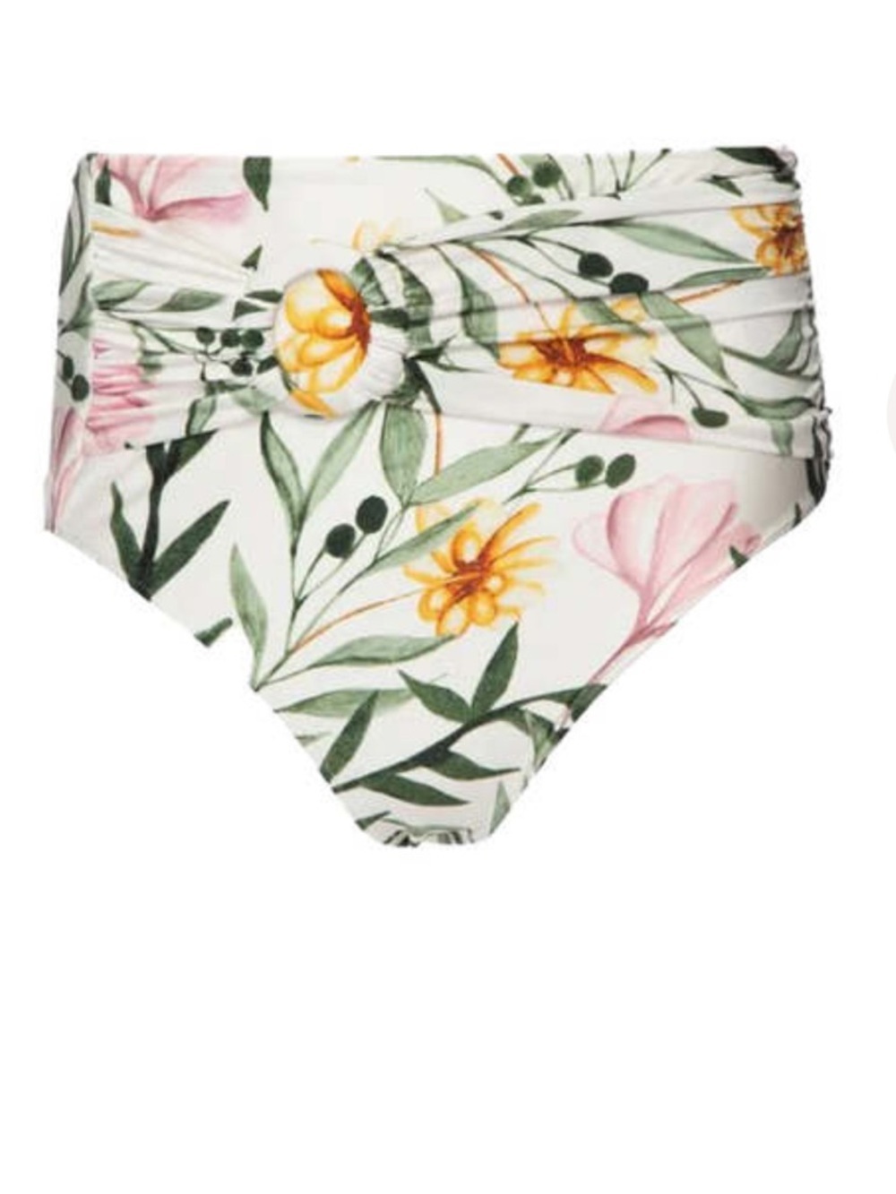 PatBO Jasmine High Waist Bikini Bottoms- Size Medium